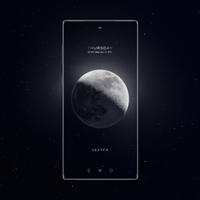 SPINNING MOON theme for KLWP الملصق