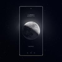 SPINNING MOON theme for KLWP Poster