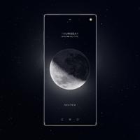 SPINNING MOON theme for KLWP скриншот 1