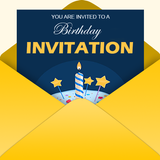 Invitation card Maker, Design ikona