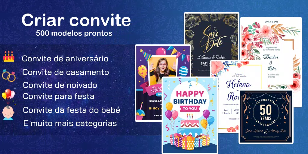 Criar Convites Personalizados Para Android Apk Baixar