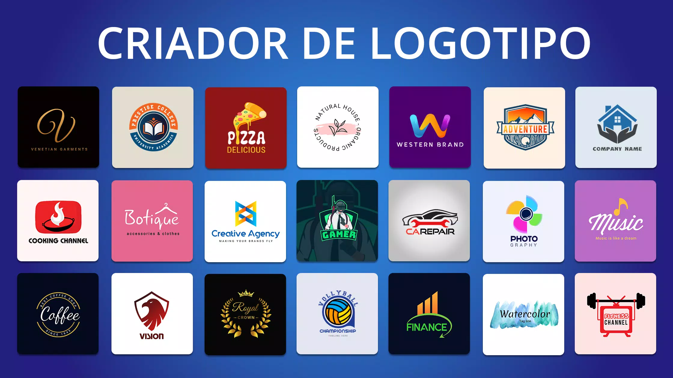 APLICATIVO para CRIAR LOGOTIPO GAMER - TIME DE E-SPORTS no CELULAR ANDROID  