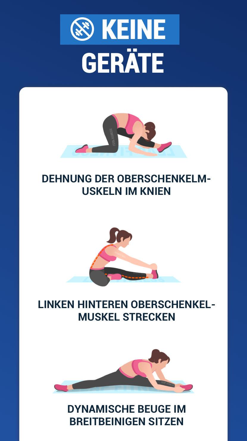 Überspagat dehnen