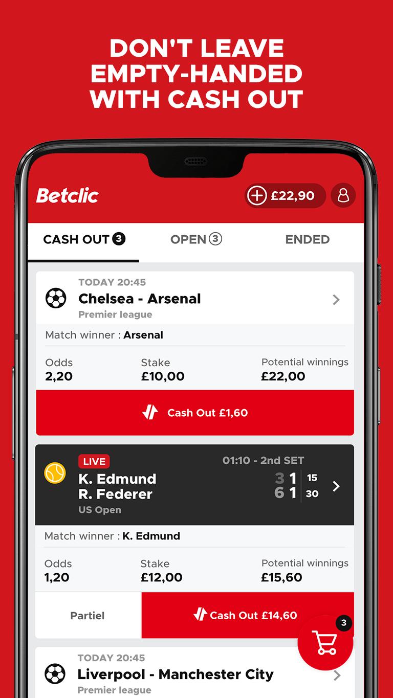Betclic live sports betting & casino for Android - APK Download