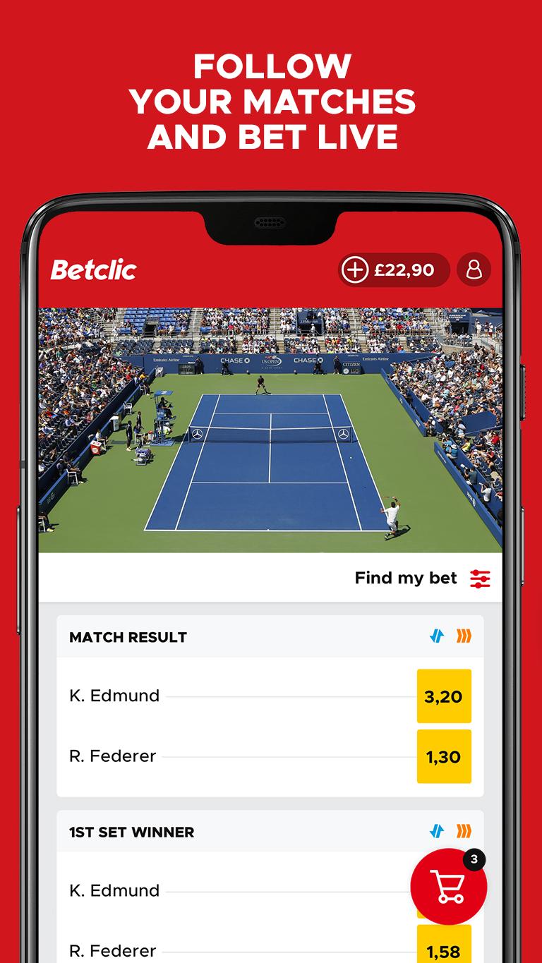 Betclic live sports betting & casino for Android - APK Download