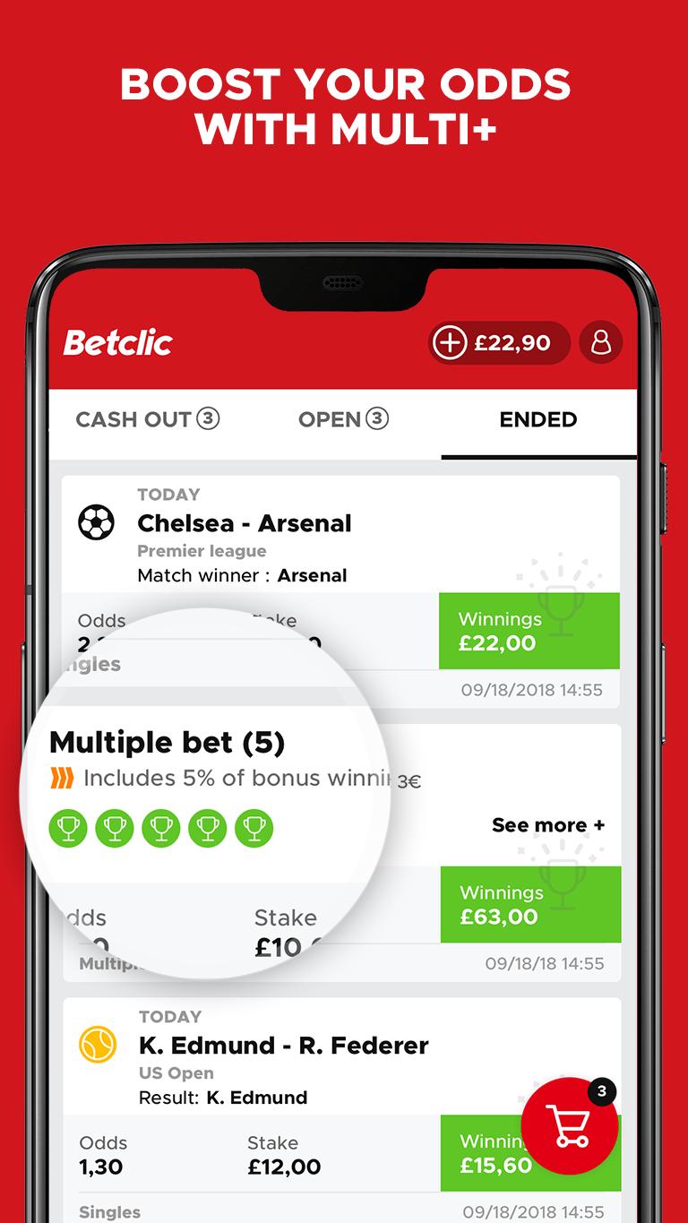 Betclic live sports betting & casino for Android - APK Download
