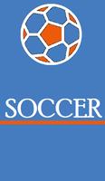Kick The Soccer Ball Plakat
