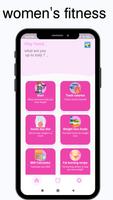 Weight loss app for women poster