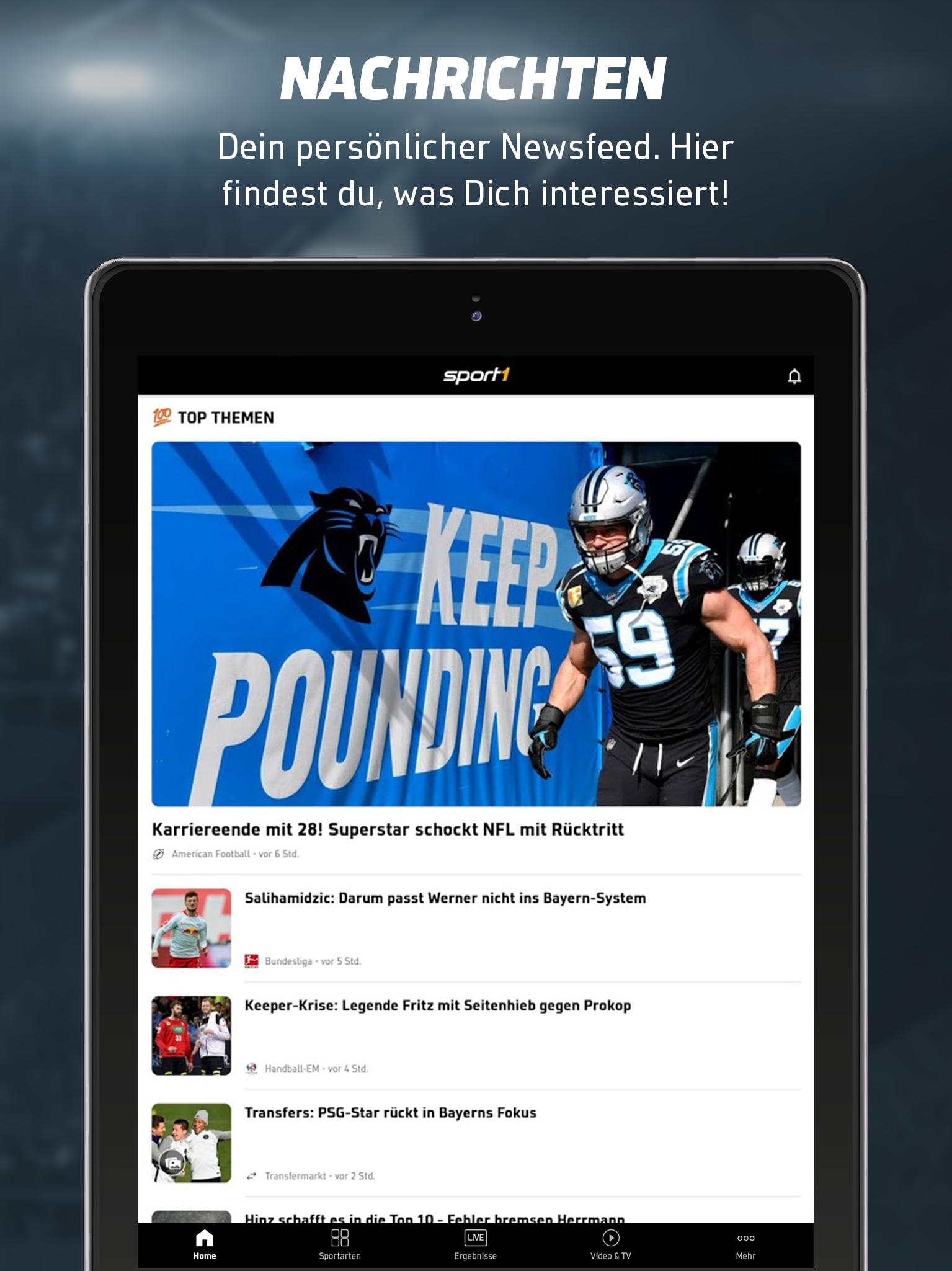 Sport 1 App