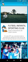 Fútbol Infantil Sporting Club plakat