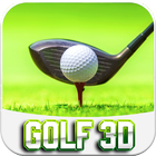 Golf 3D ไอคอน