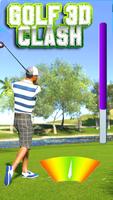 Golf 3D الملصق