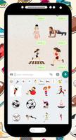 sports stickers for girls and boys screenshot 1