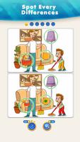 Poster Discover Difference: Spot Game