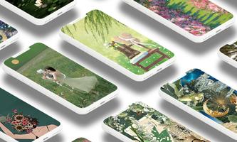 Hình nền thẩm mỹ mùa xuân ảnh chụp màn hình 2