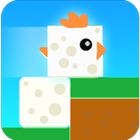 Square Egg Bird : Tower Egg أيقونة