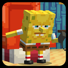 Sponge Bob Minecraft Mod Games آئیکن