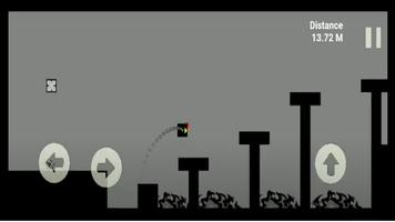 Sqube Darkness Endless Run تصوير الشاشة 1