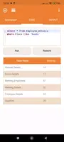 SQL Code Play ภาพหน้าจอ 7