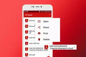 PDF Reader imagem de tela 3