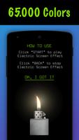 Volt electric screen prank app capture d'écran 2
