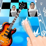 Skibidi Toilet Mod Guitar Tile ikon