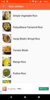 Indian Veg Recipes captura de pantalla 1