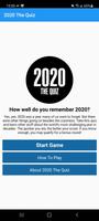 2020 The Quiz poster