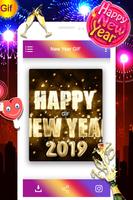 Happy New Year GIF 2019 स्क्रीनशॉट 1