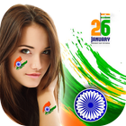 Republic Day Dp Maker 2019 icône