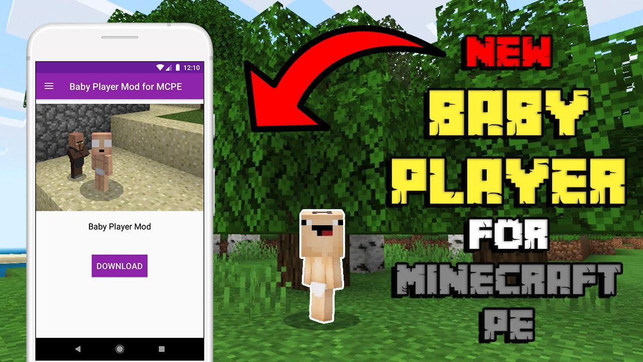 Android 用の Baby Player Mod For Minecraft Pe Apk をダウンロード