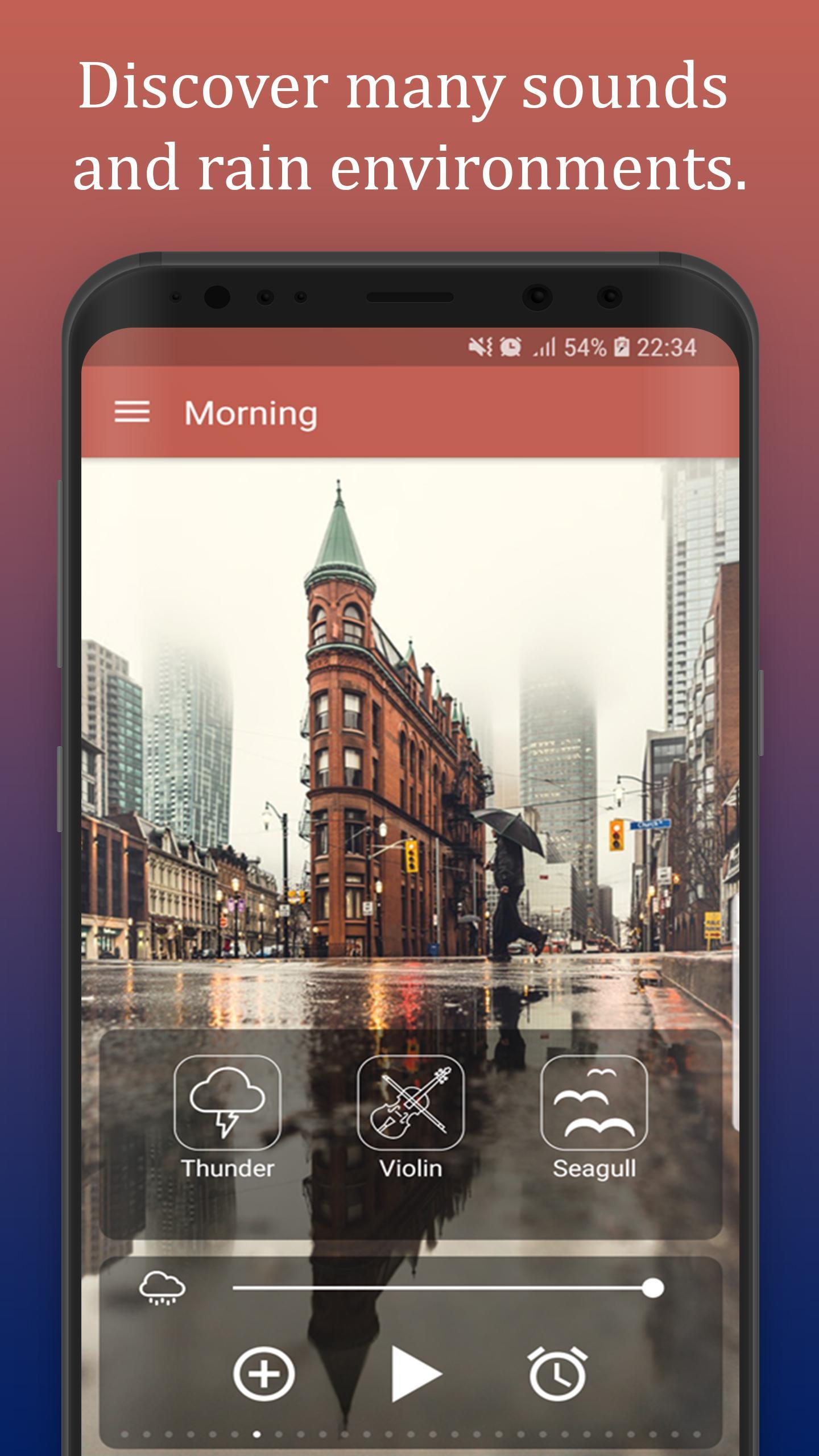 Mood Rain Sounds: Relax & Sleep, Nature Sounds for - APK Download