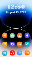 برنامه‌نما iphone 14 Pro Theme / Launcher عکس از صفحه