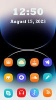 برنامه‌نما iphone 14 Pro Theme / Launcher عکس از صفحه