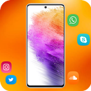 Samsung A73 Wallpaper APK