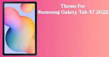 Samsung Tab A7 2022 الملصق