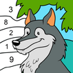 Color by Number - Animals icône