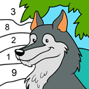Color by Number - Animals APK