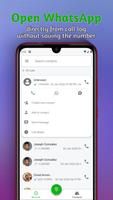 DialPad Plus Dial for WhatsApp Plakat