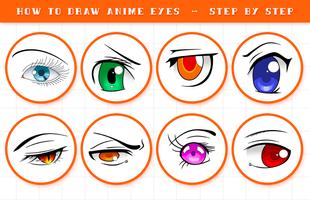 How To Draw Anime Eyes capture d'écran 2