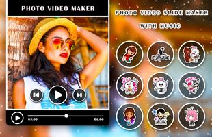 Photo Video Slide Maker With Music captura de pantalla 3