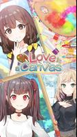 Love is a Canvas poster