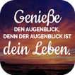 Zitate Sprüche Leben 圖標
