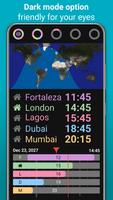 Horzono time zones world clock ảnh chụp màn hình 2