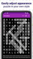 Vortoserc word search puzzle ảnh chụp màn hình 1