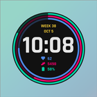 Vibrant Circles for WearOS アイコン