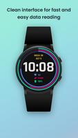 Vibrant Circles for WearOS Plakat