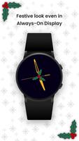 Christmas Holiday for WearOS capture d'écran 1