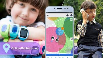 GPS-Tracker für Kinder Plakat