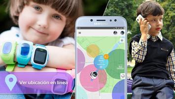 Rastreador GPS para niños Poster